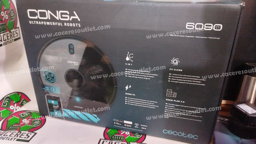 Robor Aspirador Conga 6090 - Cáceres Outlet