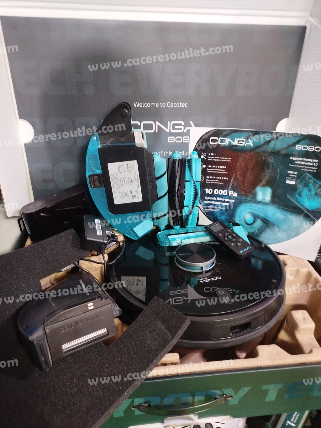 Robor Aspirador Conga 6090 - Cáceres Outlet