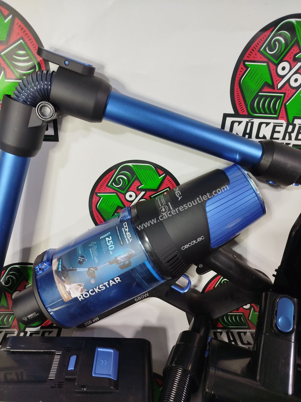 Aspiradora Vertical Cecotec Conga Rockstar 8500 - Cáceres Outlet