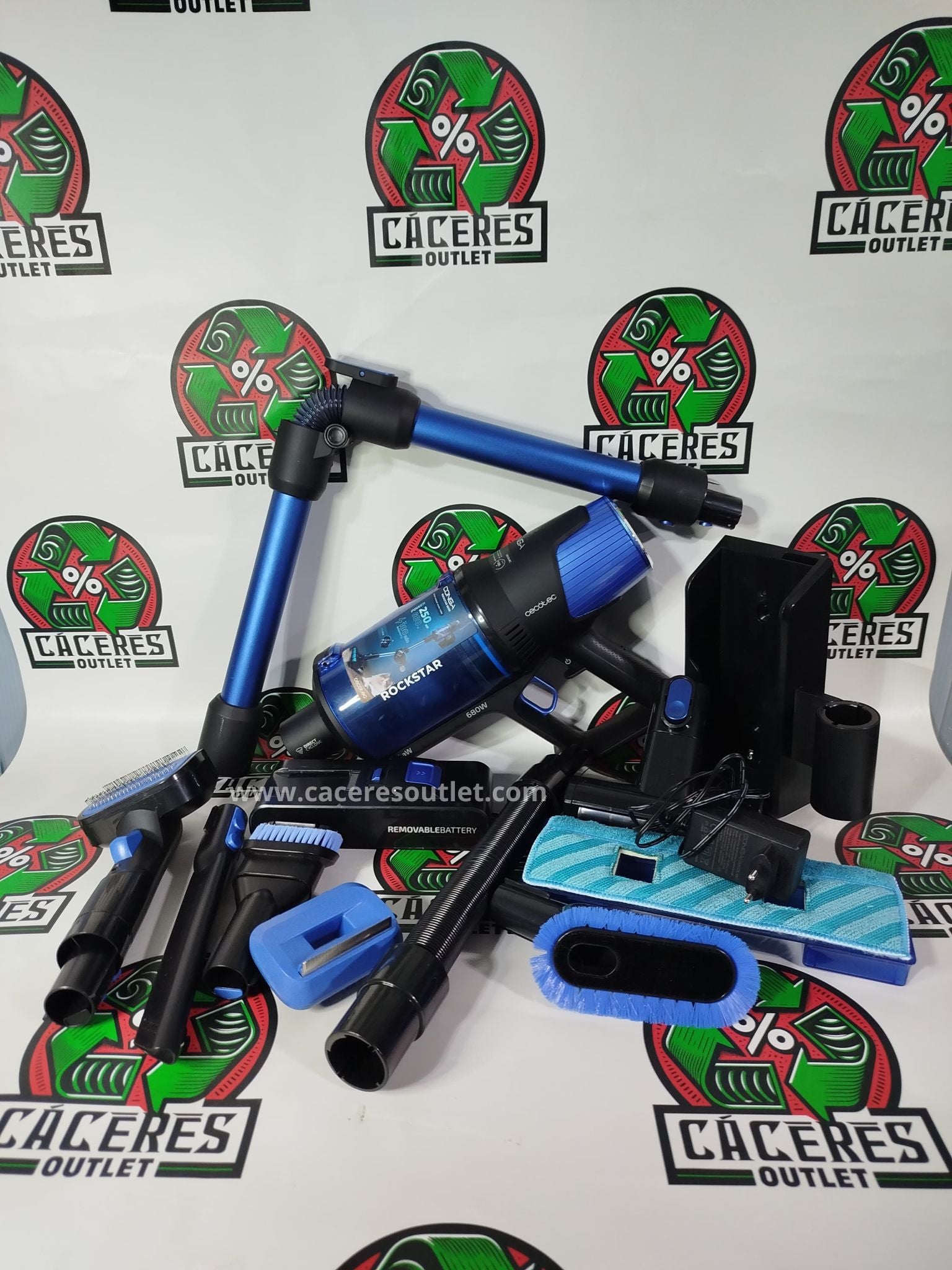 Aspiradora Vertical Cecotec Conga Rockstar 8500 - Cáceres Outlet