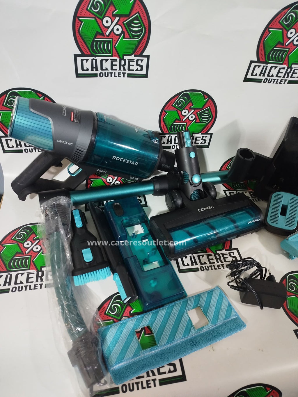 Aspiradora Vertical Cecotec Conga Rockstar 7500 - Cáceres Outlet